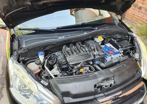 Peugeot 208 cena 24900 przebieg: 146393, rok produkcji 2014 z Mława małe 254